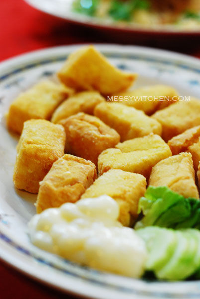 Salad Homemade Tofu @ Foo Chuan Seafood Restaurant